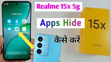 realme 15x me app hide kaise kare / how to app hide in realme 15x / realme 15x apps hide setting 