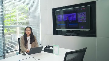 Yealink MVC S90 Demo 3-Presenter and Speaker Tracking