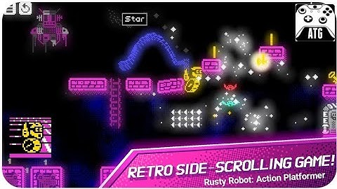 Rusty Robot: Action Platformer (ATG) Android, iOS Gameplay