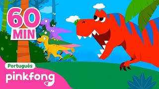 [TV] FOGE! É Dinossauro!🦖 | Veja pelo TV | +Completo | Pinkfong, Bebê Tubarão! Canções para Crianças