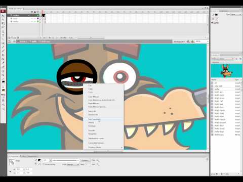 How to rig an eye in Flash.avi