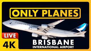 🔴 LIVE NIGHT Plane Spotting @ Brisbane Airport w/ James & Matty + ATC ✈️
