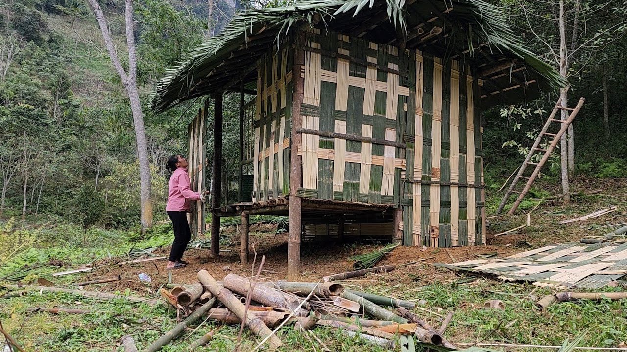 Year Two: Single Mom Builds a Bamboo House and Creates a Self-Sufficient Life to Raise Her Child