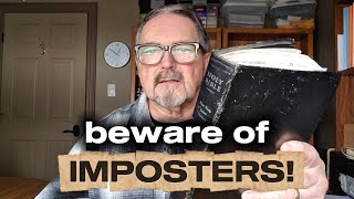 Beware of Imposters!
The bible warns us over and over that in the last days, there will be false prophets. We need to understand how to discern the imposters who claim to be the real deal! Beware of Imposters!