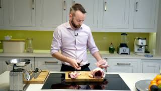How to portion a fresh free range Chicken with Danny Lidgate