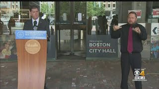 Boston Mayor Marty Walsh Says Goal Isn't To Cut Police Funding, But Possibly Redirect Money