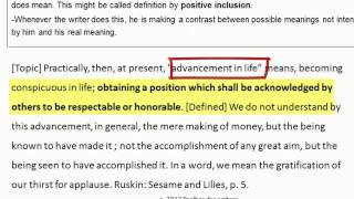 2.1 How to write definitive statement paragraphs - 1 of 3