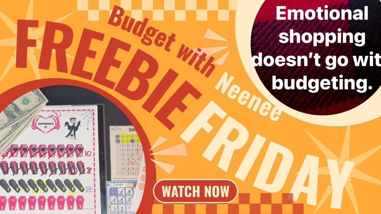Freebie Friday - Cash stuffing $100 into my high priority sinking funds ...