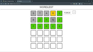 How To Use Wordlest - Wordle Assisstance Tool