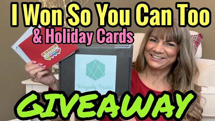 GIVEAWAY  I Won So You Can Too!! from Moniques Uni...