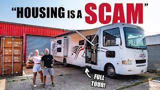 Gym Owners Save £2K/Month Living in a HUGE American RV