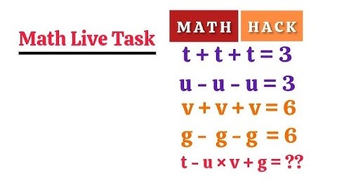Math Hack #maths #quiz #braintestsolution #mathspuzzle #logicriddles