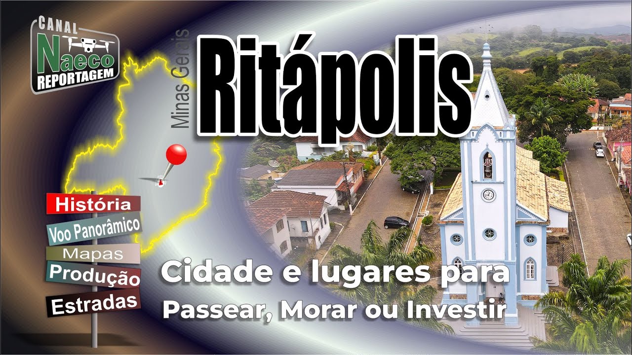 Ritápolis, MG – Cidade para passear, morar e investir.