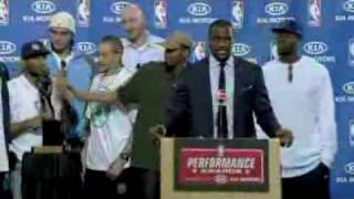 LeBron James MVP Press Conference