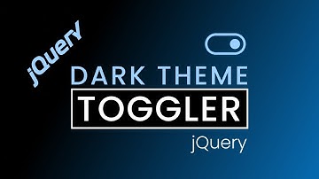 Ultimate Dark/Light Theme Toggle | jQuery & Local Storage