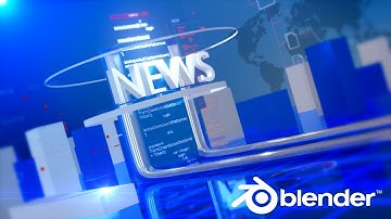 Blender 2.8 EEVEE -News Ident (Motion Graphics)