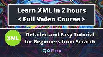 Learn XML in 2 hours (XML Made Easy)
