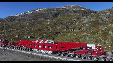 New transformer transported to Lio hydropower plant