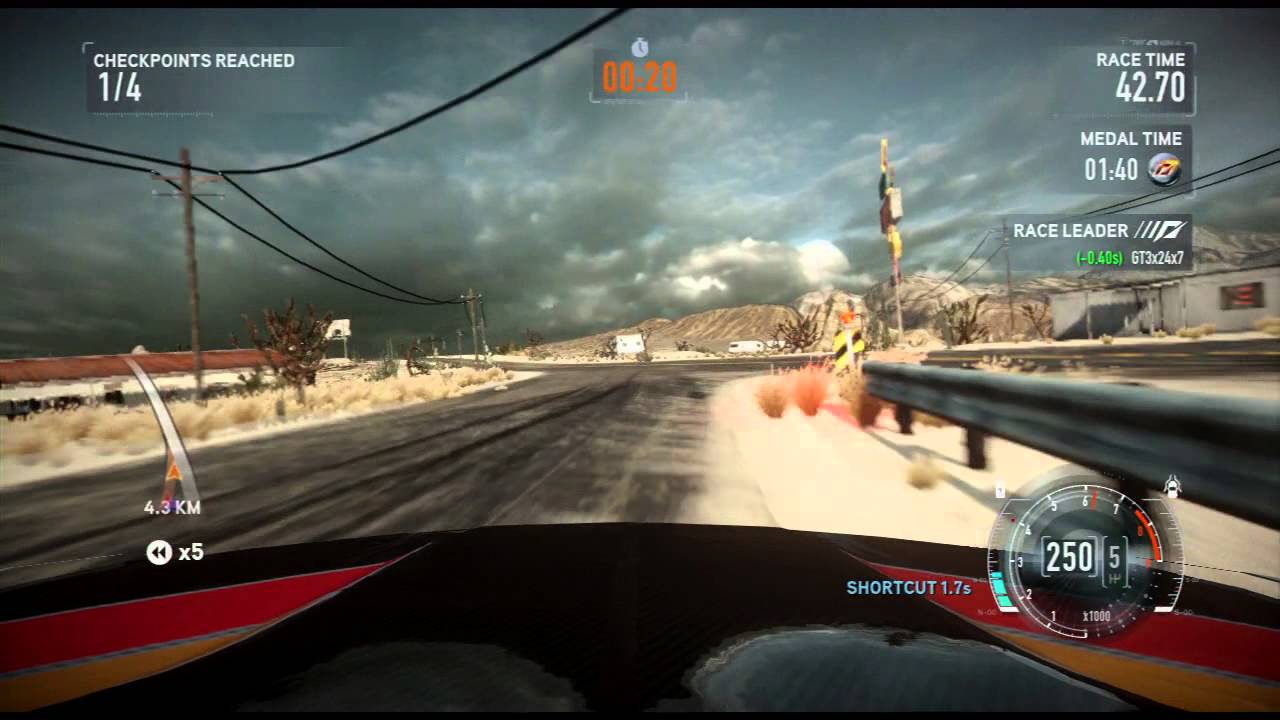 NFS The Run K&N Challenge 2 - Death Valley Run