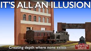 How I Made This Model Railway Factory Look REAL #railway #modelrailway #steam #train #ai