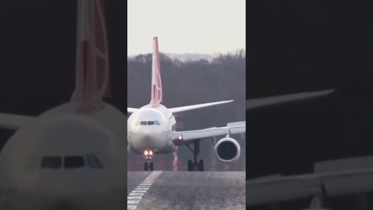 Airbus A330-200 Landing