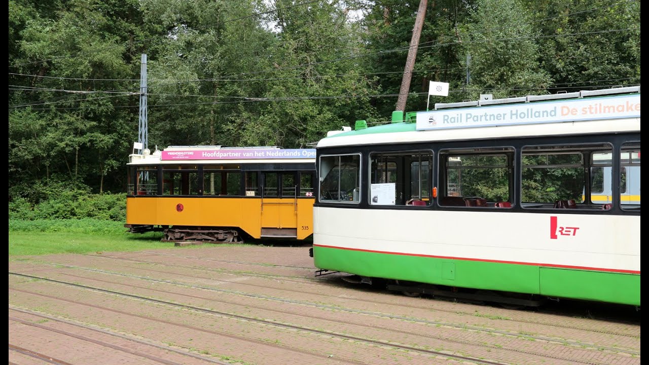 Trams in het Nederlands Openluchtmuseum
