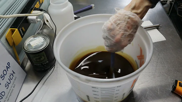 Pine Tar Soap  - Cold Process So Easy