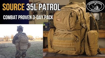 Source 35L Patrol; The best tactical, mission sustainment pack I