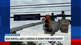 New surveillance cameras going up in downtown Montgomery