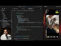 Middle of video
