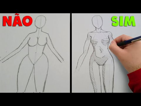 Como Desenhar Corpo Feminino | Tutorial [Iniciante]