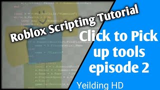 Roblox Scripting Tutorial Click To Equip Tool Part 2 Easy!
