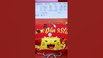 Ứng dụng Hiệu ứng 3D của #Powerpoint để thiết kế "Cơn mưa tiền" cho Slide Tết Nhâm Dần 2022 #Shorts