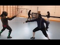 Sabre vs Sidesword - José Paulino (Esgrima Sadina)  vs Rui Ferreira (Espada Negra)