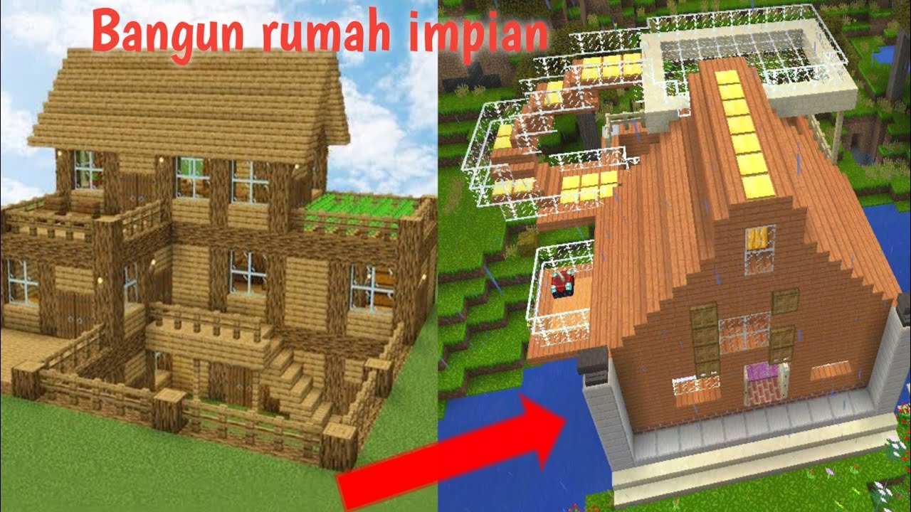 Membuat Rumah impian part 1 -  Block crazy robo world