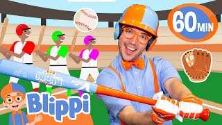 blippi up to bat blippi educational videos for kids