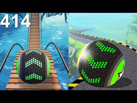Going Balls Speedrun, Funny Fails Vs Challenge, Portal Run, Race, Level Android, iOS Gameplay 414