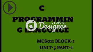 C Programming language || Mcs011 Block-2 Unit-5 ignou #cprogram #2semester #mcs011 #ifandelse