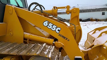 John Deere 655C Series 2 Tracked Loader Inspections Video!
