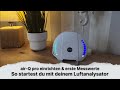 air-Q pro einrichten &amp; erste MesswerteSo startest du mit deinem Luftanalysator