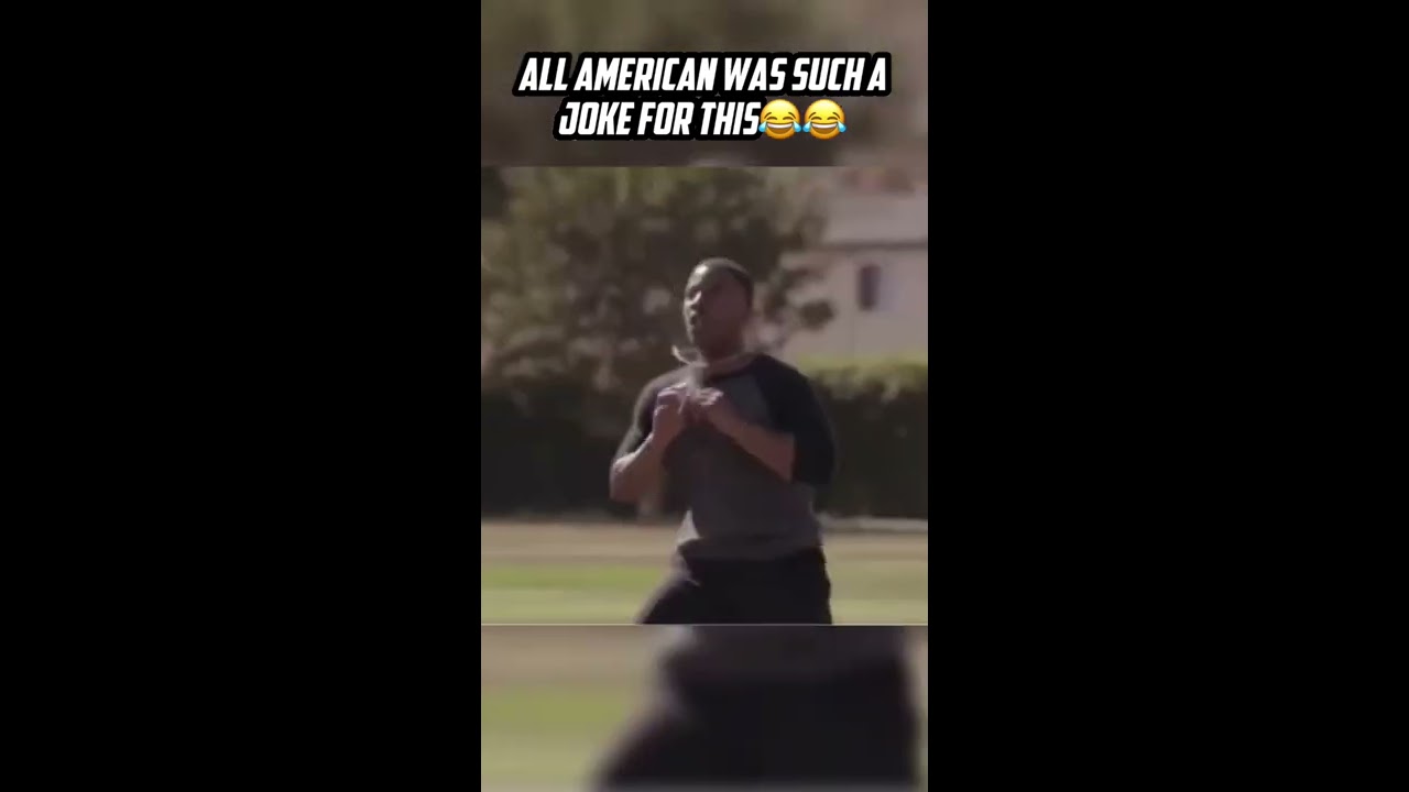 All American Was Such A Joke For This Nfl Shorts
