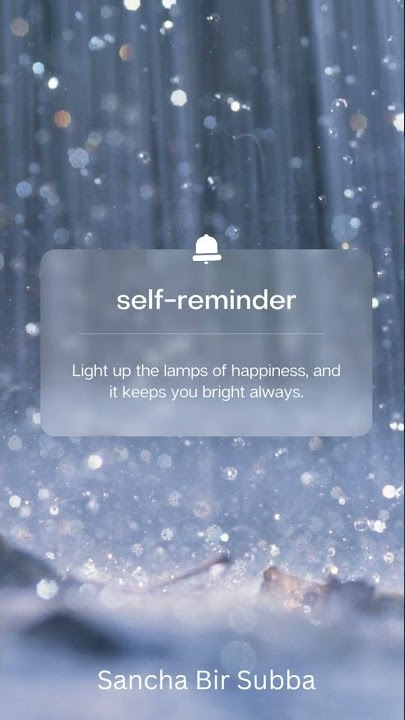 self-remainder #quote #shorts