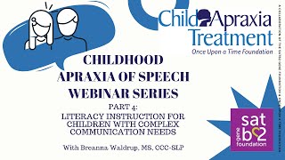 Literacy Instruction for Children with Complex Communication Needs