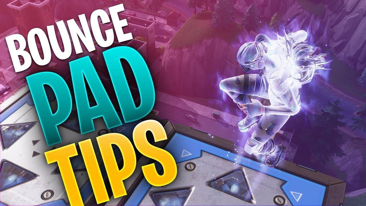 Controlling Bouncepad Momentum Fortnite Bounce Pad Tips Fortnite Youtube