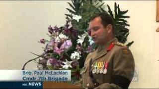 Fallen soldier farewelled in Brisbane