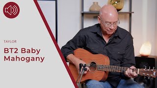 Taylor BT2 Baby Mahogany western-guitar lyd-demo