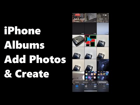 iOS 13 How to Add Photos to Album and Create New Album iPhone 11