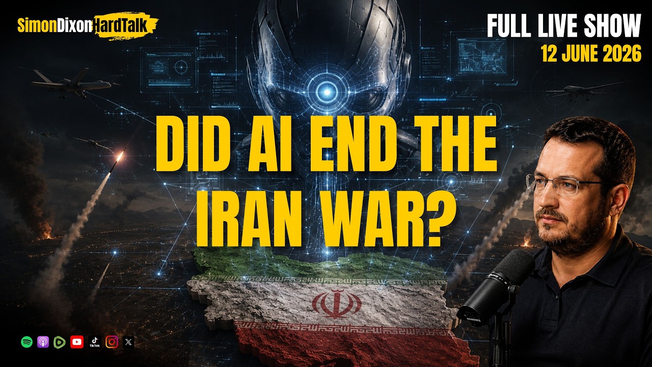 Miniatura Did AI End The Iran War? | Follow The Money | Simon Dixon Hard Talk LIVE