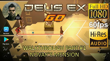Deus Ex Go Walkthrough Part1 Level 1   6 Novak