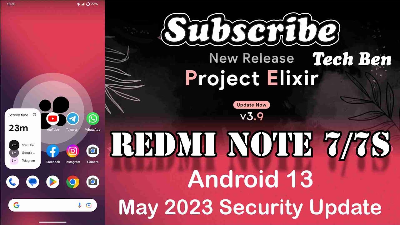 Project Elixir Lock Screen PROJECT ELIXIR V 3.9 FOR REDMI NOTE 7/7S | LATEST PROJECT ELIXIR ROM ...
